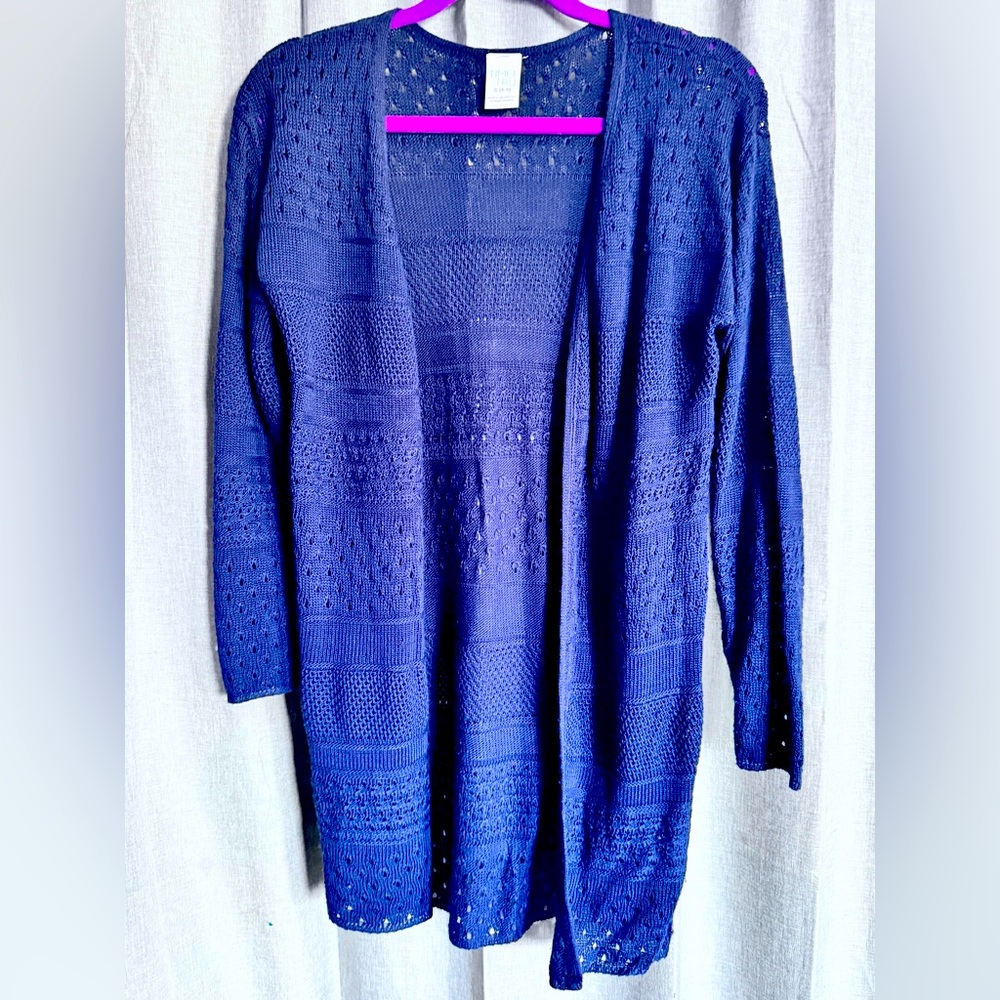 Navy Blue Cardigan
